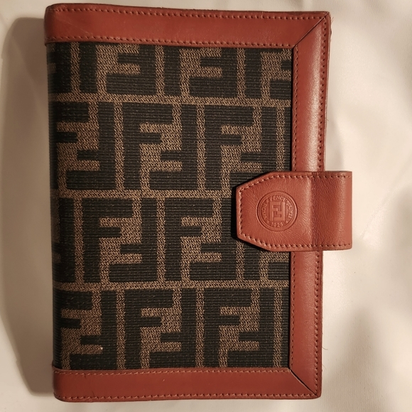 Fendi Other - Fendi Vintage Zucca Agenda